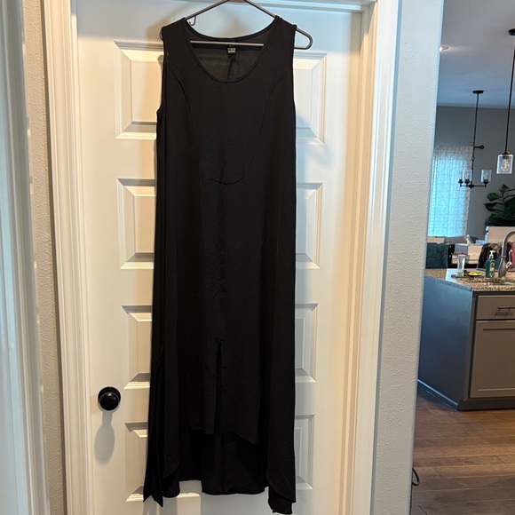 Chic Black High Low Dress - Picture 1 of 3